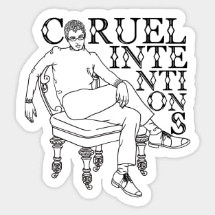 "Cruel Intentions" Sebastian Sticker